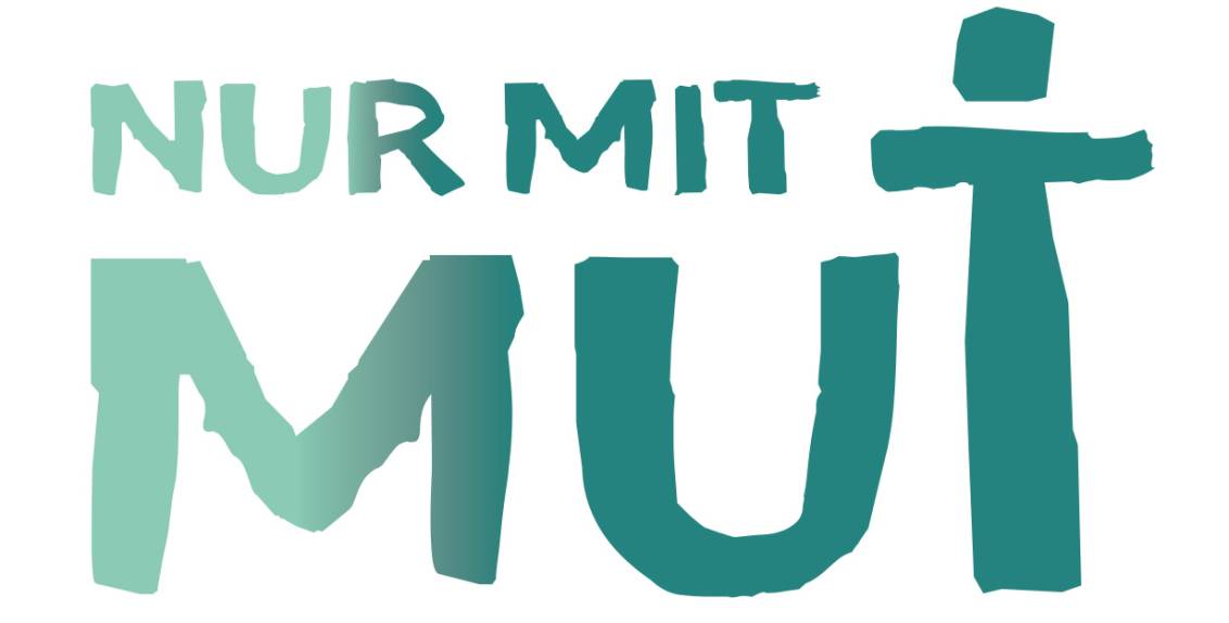Logo Nur mit Mut